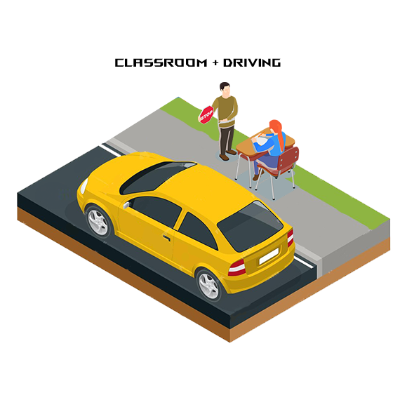 Teen Driver Education (Classroom + Driving) – Faulkner's Driving School